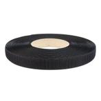 Klittenband - 25 Meter Zwart - 20mm Zelfklevend Acryl Haak H, Ophalen of Verzenden, Nieuw