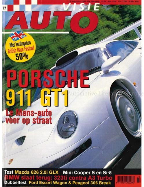 1997 AUTOVISIE MAGAZIN 17 NEDERLANDS, Boeken, Auto's | Folders en Tijdschriften