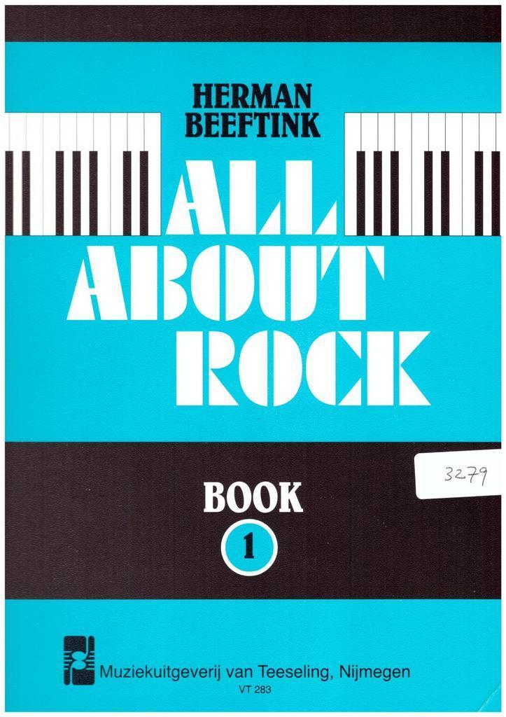 All about Rock for piano - Beeftink [323], Muziek en Instrumenten, Bladmuziek, Piano, Thema, Zo goed als nieuw, Populair, Ophalen of Verzenden