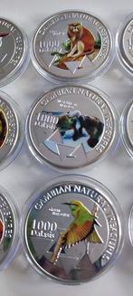 Gambia. 1000 Dalasis 2015 Lote de 9 monedas (Zonder