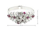 Other brand - Armband - 18 karaat Witgoud - 3.32ct. tw., Sieraden, Tassen en Uiterlijk, Armbanden, Nieuw