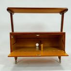 LP Kast | Vintage | Platenspeler | Teak |  3754, Ophalen of Verzenden, Zo goed als nieuw, Teakhout, Mid-Century