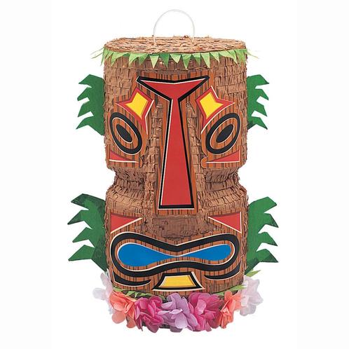 Pinata Tiki 45cm, Hobby en Vrije tijd, Feestartikelen, Nieuw, Verzenden