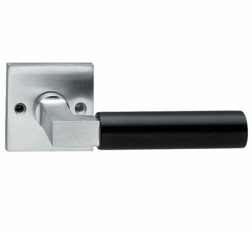 Intersteel enkele Deurkruk / Deurklink Bau-stil rechts op, Doe-het-zelf en Verbouw, Hang- en Sluitwerk, Nieuw, Ophalen of Verzenden