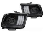 Koplampen Ford Mustang Tube Zwart 2004-2009, Ophalen of Verzenden, Nieuw