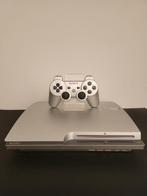 Zilver Slim Playstation 3 (320gb) +Orginele Sony Controller, Spelcomputers en Games, Ophalen of Verzenden, Nieuw