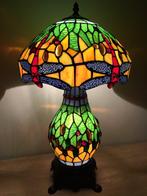 NO RESERVE! - Tiffany stijl tafellamp Studio Green, Antiek en Kunst, Kunst | Designobjecten