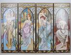 Louis Nagelkerke (1949) - Vierluik in de stijl van Alphonse