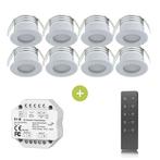 Bundel | LED Veranda inbouwspot | Ø31mm | 1.5 W, Huis en Inrichting, Lampen | Spots, Nieuw, Ophalen of Verzenden, Modern, Led