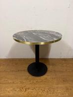 Gebruikte Marmerlook Tafel - T1633 Vintage/Café, Ophalen, Nieuw