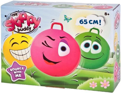 Skippy Buddy - Smiley Skippybal Groen | Van der Meulen -, Kinderen en Baby's, Speelgoed | Buiten | Actiespeelgoed, Nieuw, Verzenden