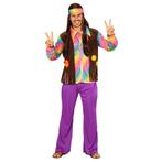 Hippie 60S Kostuum Heren, Kleding | Heren, Carnavalskleding en Feestkleding, Nieuw, Verzenden