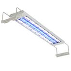 vidaXL Aquariumlamp LED IP67 50-60 cm aluminium, Dieren en Toebehoren, Verzenden, Nieuw