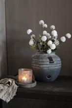 Namaak Pompom tak white 52 cm, Ophalen of Verzenden, Nieuw