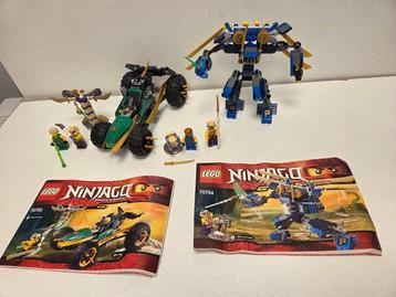 Lego Set - Ninjago - Ninjago 70754 en 70755 beschikbaar voor biedingen