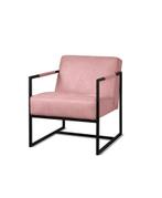 Fauteuil Star - fauteuils - Roze, Huis en Inrichting, Stoelen, Nieuw, Leer
