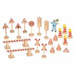 Nieuw Goki Houten Verkeersborden Set - 21dlg., Ophalen of Verzenden, Nieuw