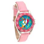 Fako - Kinderhorloge - Eenhoorn - Unicorn - Regenboog - Roze, Verzenden, Nieuw