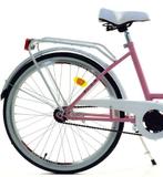 Meisjesfiets - 24 inch - robuust -  wit roze - Dallas Bike, Fietsen en Brommers, Fietsen | Kinderfietsjes, Ophalen of Verzenden