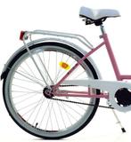 Meisjesfiets - 24 inch - robuust -  wit roze - Dallas Bike, Ophalen of Verzenden, Nieuw