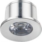 LED Veranda Spot Verlichting - Velvalux - 1W - Natuurlijk, Metaal of Aluminium, Nieuw, Ophalen of Verzenden, Led