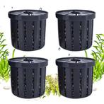4-Delige Aquarium Plant Mand Hydrocultuur Houder Set, Dieren en Toebehoren, Vissen | Aquaria en Toebehoren, Verzenden, Nieuw