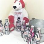 Coca-Cola - Flessen Coca-Cola Light met pop en emmer -