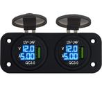 ProRide 12V USB Stopcontact met Voltmeter/Ampèremeter -, Verzenden, Nieuw