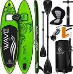 Sup Board - Opblaasbaar Paddle Board - 130 kg - Groen - KESS, Verzenden, Zo goed als nieuw