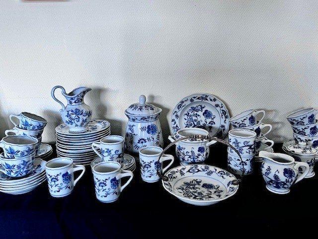 Heena Aara - Tafelservies (34) - Porselein - Handbeschildert, Antiek en Kunst, Antiek | Meubels | Tafels