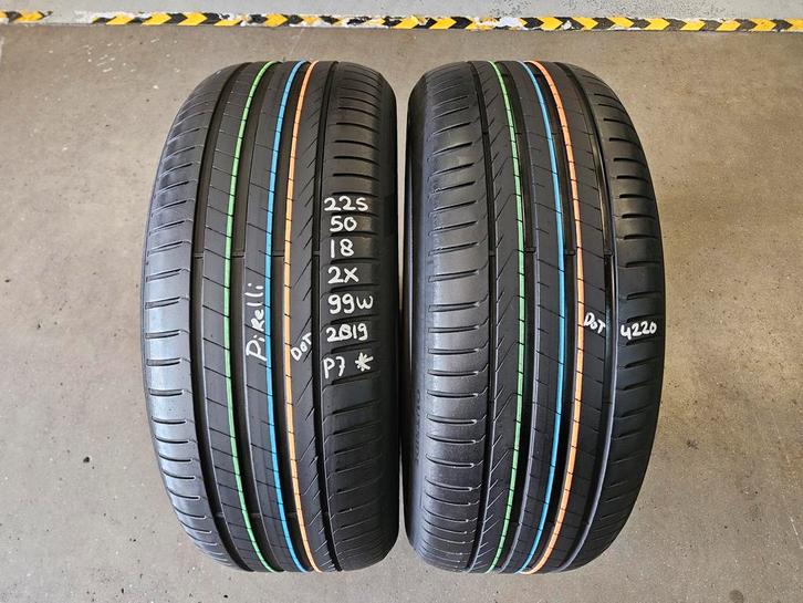 225/50/18 99W PIRELLI P7* 5,7MM PROFIEL, Auto-onderdelen, Banden en Velgen, 18 inch, Erkend duurzaam, Zomerbanden, 225 mm, Personenwagen