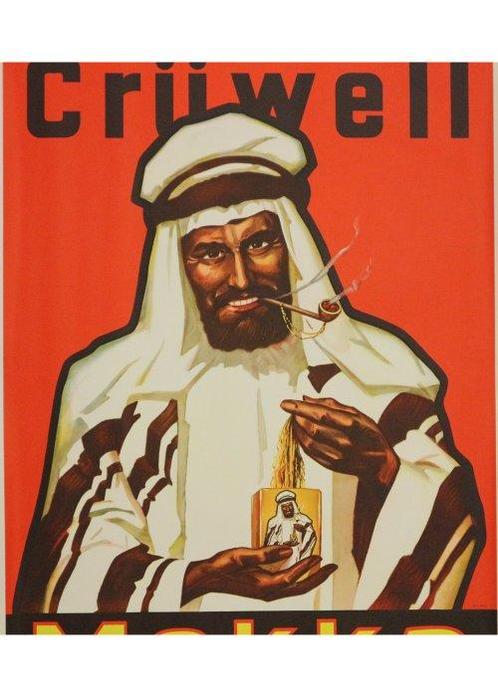 Anonymous - 1960ca * Manifesto Originale Cruwell, Mekka,, Antiek en Kunst, Kunst | Tekeningen en Foto's
