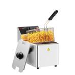 GGM Gastro | Elektrische friteuse - 4 liter - 2,5 kW | EFH4, Verzenden, Nieuw in verpakking, Fornuis, Frituur en Grillen