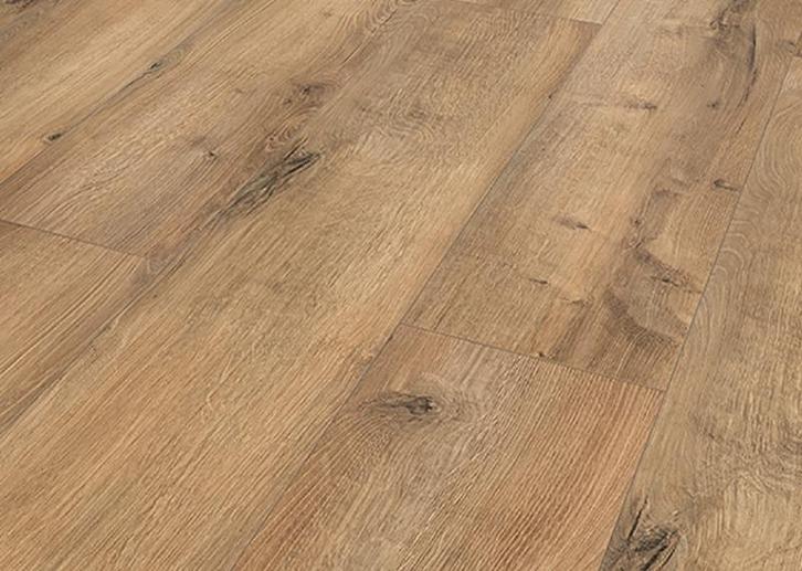 Tulip Wide 155816 XL Waterbestendig laminaat, Huis en Inrichting, Stoffering | Vloerbedekking, 75 m² of meer, Laminaat, Bruin