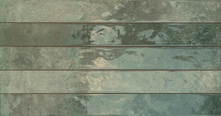 Wandtegel Groen 31,6x60cm (Muurtegels, Afbouwmaterialen), Doe-het-zelf en Verbouw, Tegels, 20 tot 40 cm, 60 cm of meer, 10 m² of meer