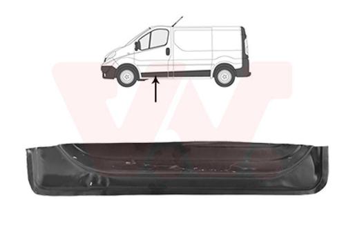 PLAATWERKPANELEN AUTODEUR VOOR NISSAN PRIMASTAR 2002-2006, Auto diversen, Auto-accessoires, Nieuw, Ophalen of Verzenden