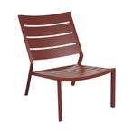 *WOONWINKEL* Brafab Delia Lounge Stoel Buiten Rood, Tuin en Terras, Tuinsets en Loungesets, Verzenden, Nieuw