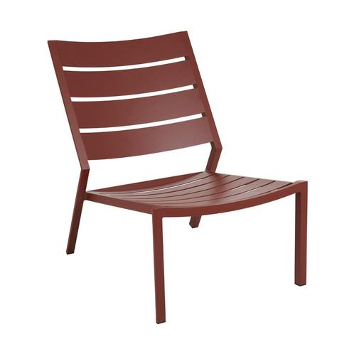 *WOONWINKEL* Brafab Delia Lounge Stoel Buiten Rood, Tuin en Terras, Tuinsets en Loungesets, Nieuw, Verzenden