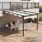 TRUUSK Paviljoen 3x3m - Pergola met Verstelbaar Dak - Winddi, Verzenden, Nieuw