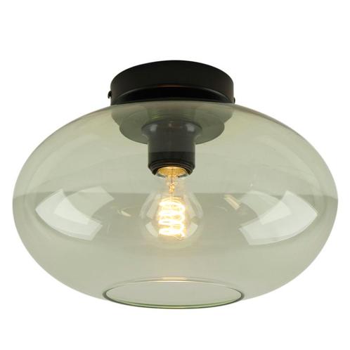 Design plafondlamp groen, Luca, Huis en Inrichting, Lampen | Plafondlampen, Nieuw, Glas, Ophalen of Verzenden