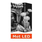 Kamerscherm Boeddha met LED - Nieuw, Verzenden, Nieuw