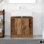 vidaXL Waskast met opslag Oud Hout 63 x 29 x 55 cm Bewerkt, Huis en Inrichting, Verzenden, Nieuw