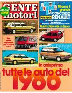 1985 GENTE MOTORI MAGAZINE 10ITALIAANS, Nieuw, Author