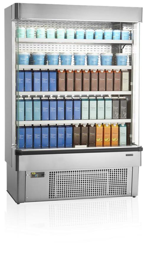 Open Front Koeler | RVS | 2 tot 8 °C | 1335 x 737 x 1985 mm, Zakelijke goederen, Horeca | Keukenapparatuur, Verzenden
