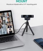 Aukey PC-LM1 1080p Full HD Webcam met Autofocus, Computers en Software, Webcams, Verzenden, Nieuw