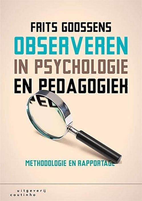 9789046906200 Observeren in psychologie en pedagogiek, Boeken, Schoolboeken, Zo goed als nieuw, Verzenden