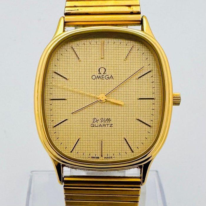 Omega - De Ville Quartz Patterned Dial - Zonder Minimumprijs, Sieraden, Tassen en Uiterlijk, Horloges | Heren