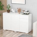 TRUUSK Wit Sideboard Dressoir - Met 2 Lades &amp; 3 Deuren -, Verzenden, Nieuw