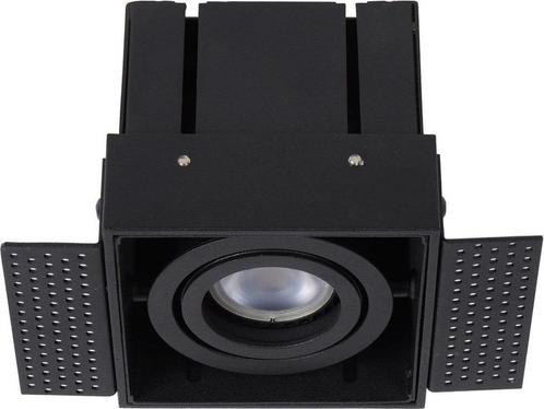 Lucide TRIMLESS - Inbouwspot - 1xGU10 - Zwart, Huis en Inrichting, Lampen | Spots, Zo goed als nieuw, Ophalen of Verzenden