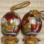 FUCHIN Set van 4 Kakejiku ophanggewichtjes - Aardewerk en